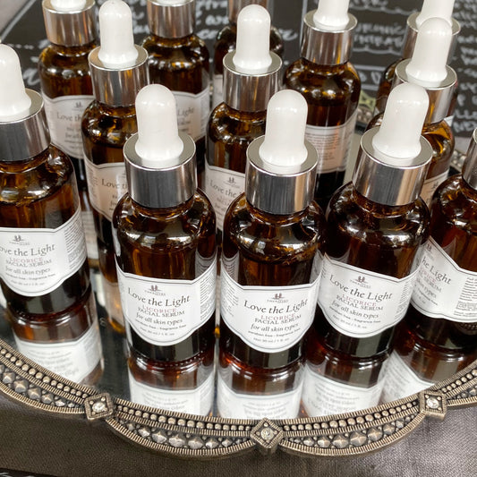 Love the Light Facial Serum with Licorice Extract, Organic Witch Hazel and Hyaluronic Concentrate