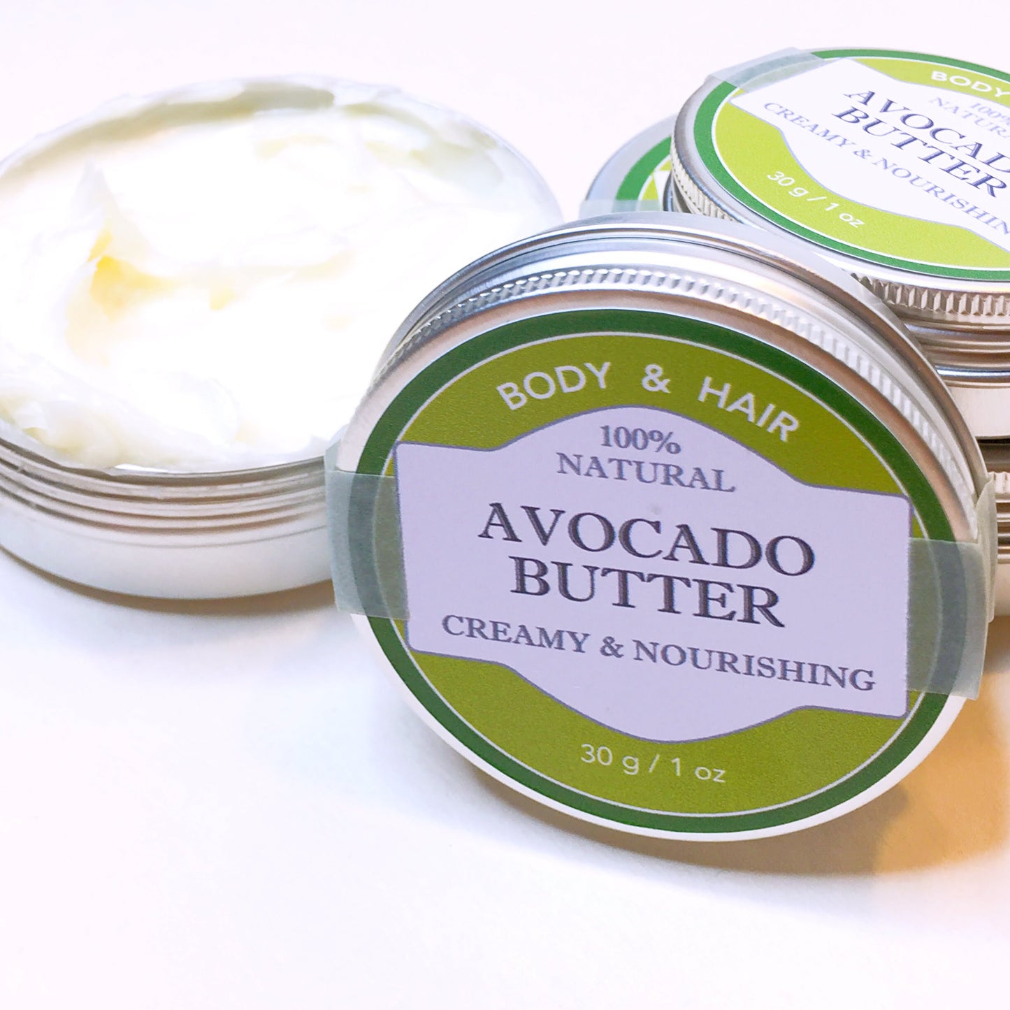 100% Natural Avocado Butter