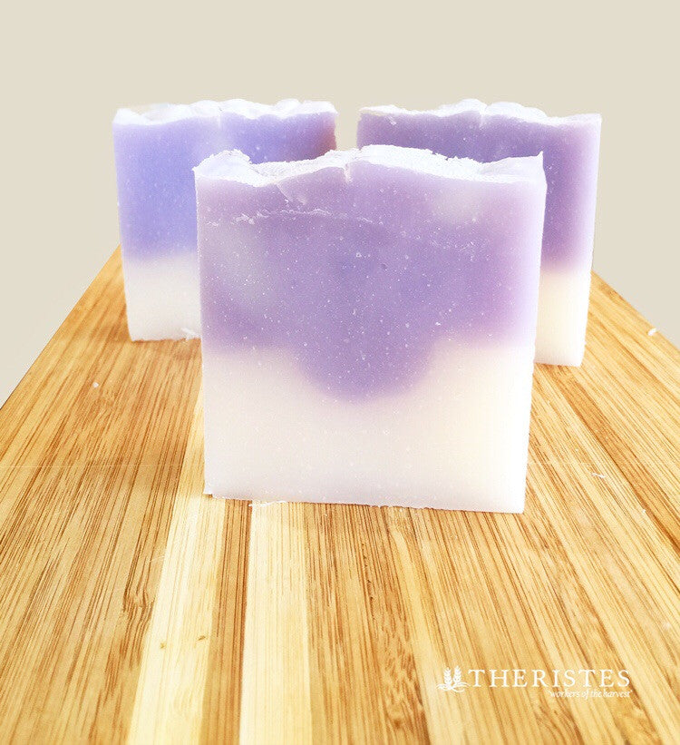 100% Pure Coconut Oil Soap with Clary Sage Essential Oil